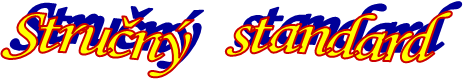 Stručný   standard